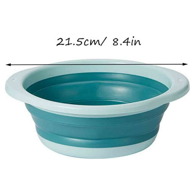 Sandwich Bags Plastic Basin, Travel Folding Basin, Household Portable Washbasin, Laundry Basin