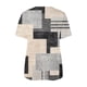 thumbnail image 5 of Blusa de manga corta con cuello en V, informal, cómoda y elegante para mujer OAVQHLG3B Store  lin121212, 5 of 5