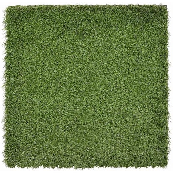Grass Tile Series 2 ft. x 2 ft. Quick Deck Outdoor Faux Zoysia Grass Plastic Deck Tile in Green (4 per Case)
