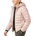 thumbnail image 6 of Cethrio Boys Puffer Jackets, Zip up Warm Casual Long Sleeve Winter Outerwear with Pockets Pink Size 14-15T, 6 of 6