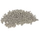 thumbnail image 4 of Cuentas de Engarce, 500 Piezas de Cuentas de Engarce, Espaciador Redondo, Puntas de Pera Collar, Pulsera, Bricolaje, Plata, Imp, Perla, Plata, Acero inoxidable, Taponas, 4 of 7