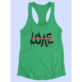 thumbnail image 3 of Love Cluttered Art Racerback Tank Women -Image by Shutterstock, Female x-Large, 3 of 4