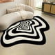 thumbnail image 1 of Alfombra de imitación de cachemira para sala de estar, manta completa con forma de mesita de noche para dormitorio, manta de sofá de color degradado, tapete para mesa de centro, 1 of 4