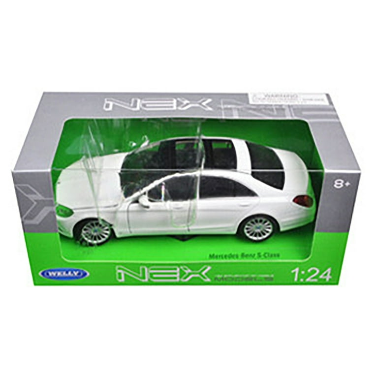 Miniature Sunnyside 1/24 Mercedes-Benz 500SL - Diecast Gris, Modèle SS7701-6W, Occasion