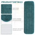 thumbnail image 3 of czcpp-Replacement Microfiber Mop Pads - 10 Pack,Green, 18" x 5.6", Wet & Dry, Compatible with Rubbermaid Commercial 18 Inch Mop Head, Floor Cleaning Refills, 3 of 4