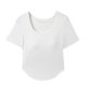 thumbnail image 4 of Tops de Manga Corta de las Mujeres Casual, Moda de Color Sólido, con la Almohadilla de Pecho Top de Pijama para las Mujeres, 4 of 7