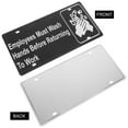 thumbnail image 3 of Hytrove Señal Metálica De Lavado De Para Empleados En Restaurantes Y Fábricas, 3 of 7