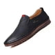 thumbnail image 1 of Men's Soft PU Leather Shoes Slip On Handmade Flat Business Shoes Low Shoes, 1 of 4