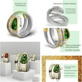 thumbnail image 3 of Classic Snake Shape Watch For Women Gold Silver Scaleable Bracelet Watches Bling Diamonds Quartz Ladies Wristwatch, 3 of 4