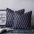 thumbnail image 3 of Pineapple Throw Pillow Covers, Soft Pillowcases with Invisible Zipper, Yellow Fruit Navy Blue Summer Tropical Decorative Square Pillow Cushion Covers for Living Room Couch Sofa Bed 18x18 Inches, 3 of 8