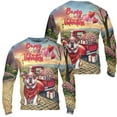 thumbnail image 3 of Be My Valentine's Bulldog Truck Full of Love Flower Balloon All Over Print 3D Sweatshirt Unisex Merch Dog Lover Gifts Idea - 02029, 3 of 6