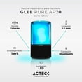thumbnail image 2 of Bocina Portatil Acteck GLEE PURE AP70 Inalambrica Luz LED TWS Negro AC-936385, 2 of 6