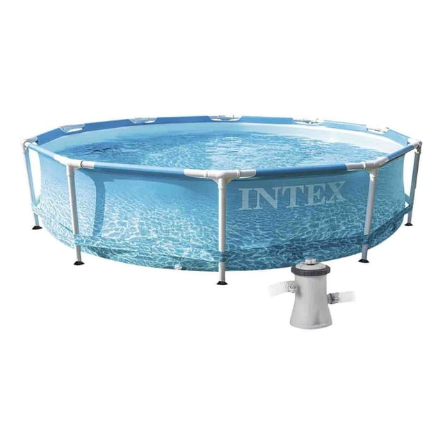 Alberca Estructural Circular 3.05m + Bomba Filtrante Intex Intex 28207