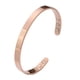 thumbnail image 2 of Pisexur Belleza Maquillaje Pulsera de pareja de metal con apertura magnética ajustable, accesorios de joyería para hombres y mujeres.para mujeres y hombres, 2 of 6