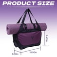 thumbnail image 7 of TELOLY Yoga Mat Bags,Nylon Fabric Yoga Bag,18.90"*9.45"*6.30" Easy Organization Yoga Mat Holder,Style2, 7 of 7