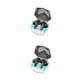 thumbnail image 2 of Matsuzay Bluetooth 5.1 Auriculares Deportes Auriculares inalámbricos a prueba de agua Auriculares con cancelación de ruido Auriculares para Blanco 2Conjunto, 2 of 6
