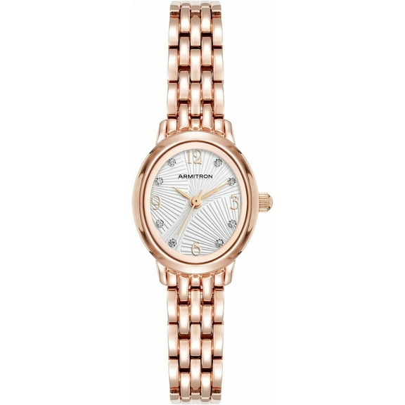 Armitron Genuine Crystal Accented Bracelet Ladies Watch
