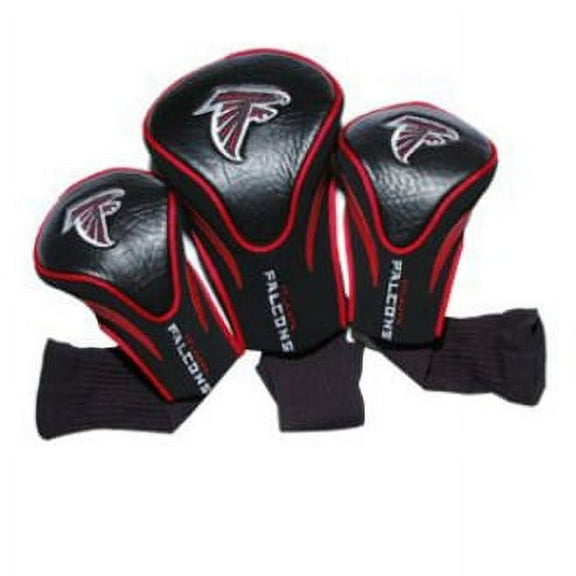 Team Golf - NFL 3 Pack Countour Headcover, Atlanta Falcons