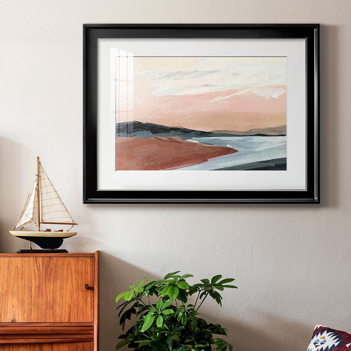 Paynes Coast I Premium Framed Print - Ready to Hang