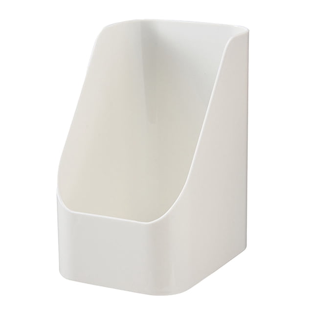 Desktop Storage Box, Visible Dust Free Portable Open Top Plastic Food Storage Bin Organizer For Office