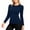 #268-Navy, variant on Mineart Soft Stretchy Base Layer Top Wide Neck Long Sleeve Warm Bottom Shirt Underwear for All Season Inner Wear
