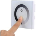thumbnail image 4 of 12V-24V Wall Mount Panel Touch Screen Controller LED Strip Dimmer(White), 4 of 5