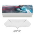 thumbnail image 3 of Thor Estuche Rígido para Gafas de Cuero PU Protector con Forro de Felpa Premium Suave para Hombres y Mujeres, 3 of 6