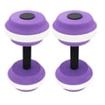thumbnail image 2 of Water Dumbbells 2-Pack, EVA Foam Aquatic Barbells for Pool Aerobics & Resistance, Lightweight Floating Fitness for Swimming, Spa & Water Therapy, 2 of 6