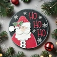 thumbnail image 5 of New Santa  Door Hanger Christmas Santa Claus Decoration Wall Hanging, 5 of 5
