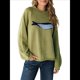 thumbnail image 1 of Top Holgado de Larga con Estampado Gráfico para Mujer, Estilo Urbano de Otoño, Estilo Y2K Verde M, 1 of 8