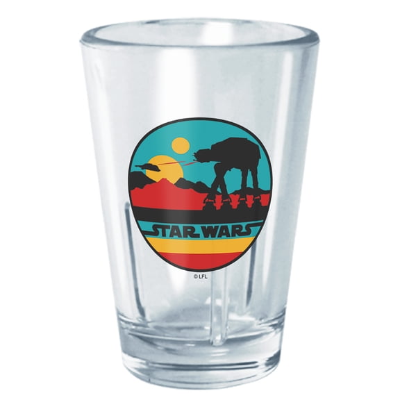 Star Wars AT-AT Circle Tritan Shot Glass Clear 2 oz.