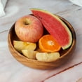 thumbnail image 4 of Wooden Salad Bowl Set of 4 – Large Natural Wood Bowls for Food, Serving & Kitchen Use, 4 of 8