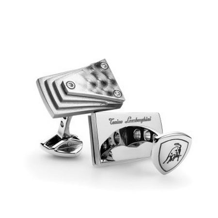 Tonino Lamborghini TCL006000 Torino Lamborghini Motore Stainless Steel Cuff Links