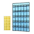 thumbnail image 4 of Classroom Pocket Chart Card Pocket Organizer Multifunctional with 36 Pockets Classroom Hanging Organizer for Closet Home Children's Literacy, 4 of 8