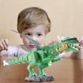 thumbnail image 1 of Electric Mechanical Dinosaur Toy,Walking Roaring Function,Spray Light Effect,Flexible Movable Joints,Rounded Smooth Edges,Cool Lighting Concert,Kids Interactive Dinosaur Toys, 1 of 5