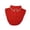 Red, variant on Pure Color Fake Collar for Women Patterned Double Row Pearl Small Point Collar Dopamine Accessory Style Blouse Fake Collar Suitable Inner Layer Detachable Collar(Color Pink One Size)