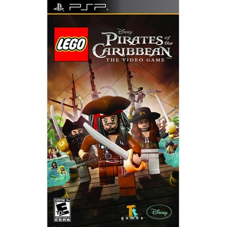 Lego Pirates of the Caribbean w/ Exclusive Jack Sparrow Figurine (PSP)