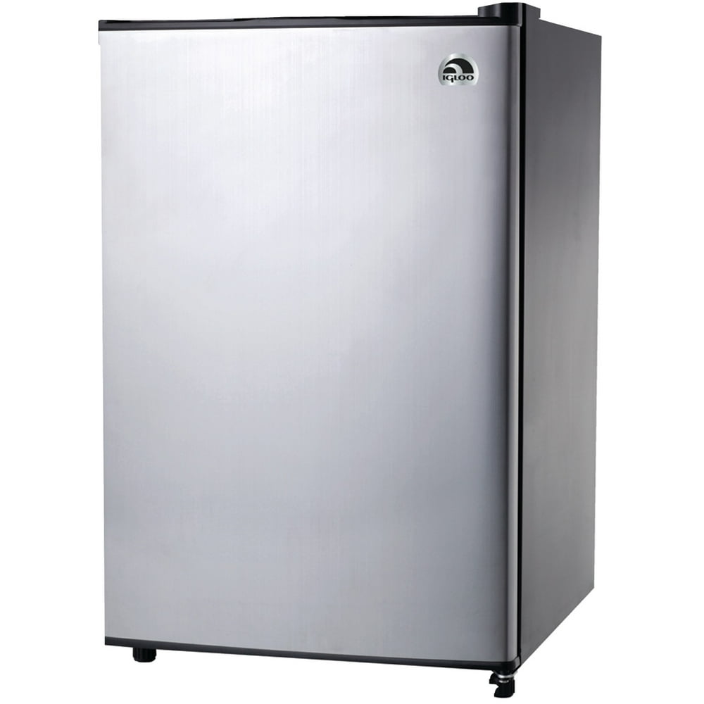 Igloo 3 2 Cubic Ft Refrigerator With Platinum Finish