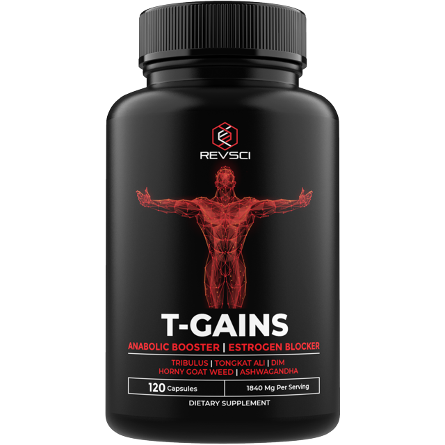 TGAINS Testosterone Booster for Men & Women Anabolic Muscle