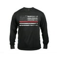 thumbnail image 1 of Rothco Thin Red Line Long Sleeve T-Shirt, 1 of 2
