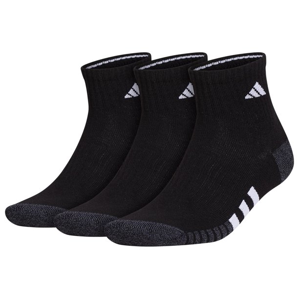 Calcetines Adidas Athletic Cushioned Quarter, paquete de 3, para hombre