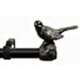 thumbnail image 3 of Meriville 1-Inch Diameter Single Window Treatment Curtain Rod, Oil-Rubbed Bronze Bird Finials, 28-Inch to 48-Inch Oil-Rubbed Bronze rod, 3 of 4