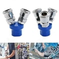 thumbnail image 5 of Pneumatic Fitting Multi Splitter Manifold Air Compressor Fitting Coupling Multi Hose Coupler Quick Connect, 5 of 5