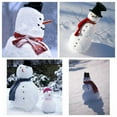 thumbnail image 4 of 13PCS DIY Snowman Making Decorating Dressing Kit Winter Party Kids Toys Christmas Holiday Decoration Gift, 4 of 7
