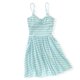 thumbnail image 2 of Vestido sin tirantes Aeropostale Mujer Rayas Azul Mediano, 2 of 2
