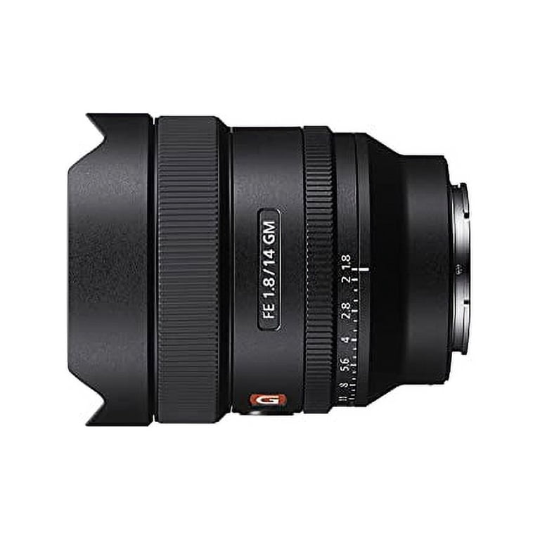Sony FE 14mm F1.8 GM Full-Frame Wide Angle Prime G Master Lens 