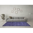 thumbnail image 3 of Ahgly Company Indoor Rectangle Oriental Blue Industrial Area Rugs, 5' x 7', 3 of 4