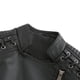 thumbnail image 3 of Chaqueta Mujer Biker Bolsillos PU Tallas grandes Moto Coat Traje de calle Ygjytge Negro T L para Mujer, 3 of 9
