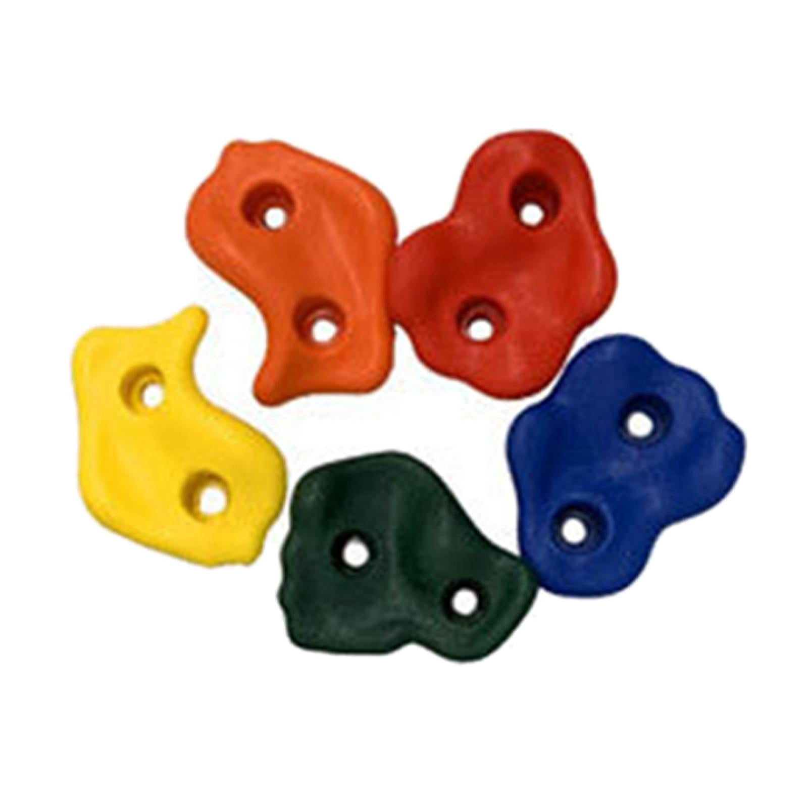 15x Tree Climbing Holds for Kids Climbers, Hold Grip , 5 Ratchet Straps Climbing Rocks Children Rock Climbing Holds