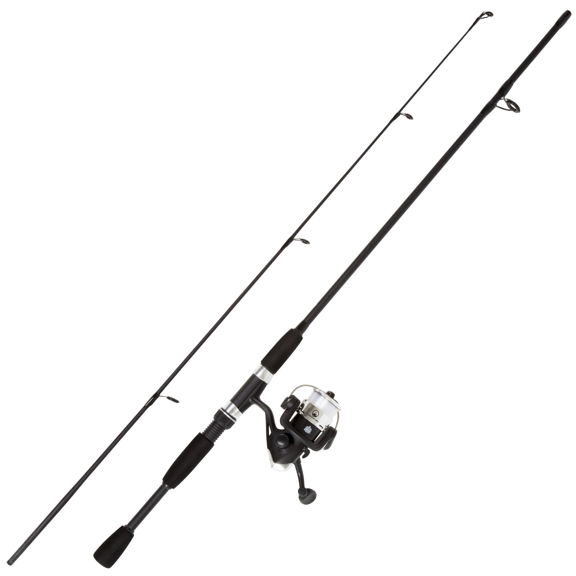 Shakespeare Alpha Medium 6 Low Profile 6' 04fishing Rod and Bait Cast Reel Combo for sale online 